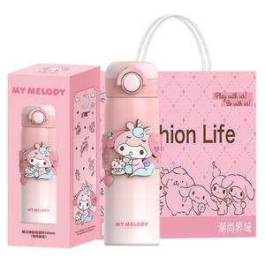 Кружка Hello Kitty Kuromi термоизолированная, материал 316 нержавеющая сталь, 500 мл Sanrio, My Melody Insulated Mug + Gift Bag
