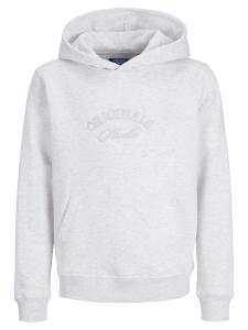 Толстовка Jack & Jones Junior Bleecker Branding, Mottled White