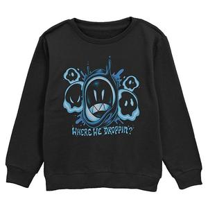 Детский худи с принтом "where we droppin'?" Fortnite