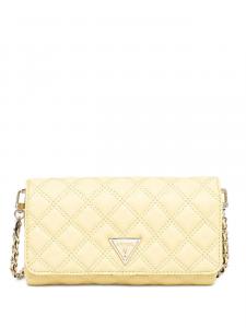 GUESS USA стеганая сумка через плечо, желтый