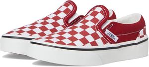 Кроссовки Vans Kids  Classic Slip-On, Checkerboard Chili Pepper