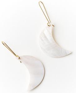 Женские серьги-подвески Rajani Matr Boomie, White