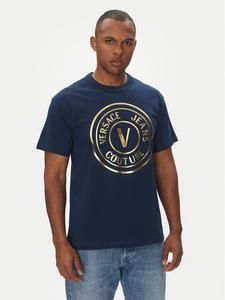 Футболка обычного кроя 78GAHT01 Versace Jeans Couture, синий