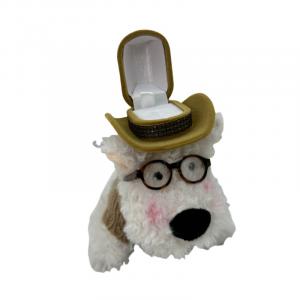 Fat Fat Dragon Плюшевая кукла West Highland White Terrier Puppy Surprise Creative Cartoon высотой 12 см