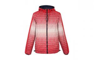 Куртка мужская темно-синяя, красная Kenzo, темно-синий/красный