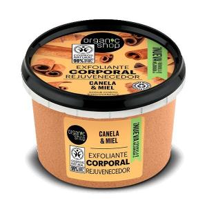 Пенный скраб для тела Мед с корицей 250 мл Organic Shop