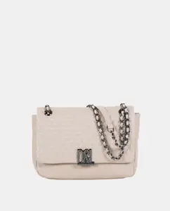 Женская сумка через плечо Clasper серо-коричневого цвета Devota & Lomba, цвет Topo