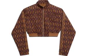 Женское укороченное пальто Adidas Originals, цвет Brown