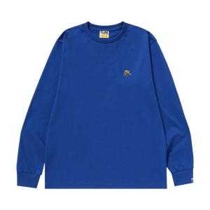 Футболка BAPE Bee One Point Long-Sleeve Tee, Blue