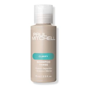 Шампунь с тремя хлорсодержащими очищающими компонентами Paul Mitchell, 2.5 oz