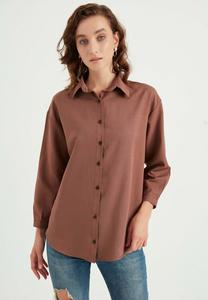 Рубашка Herita, коричневый