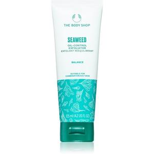 The Body Shop Seaweed Oil-Control Exfoliator нежный отшелушивающий гель с эффектом пилинга 125 мл