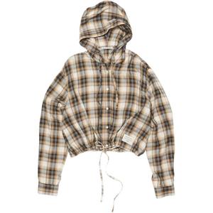 Acne Studios Клетчатая рубашка, Light Umber