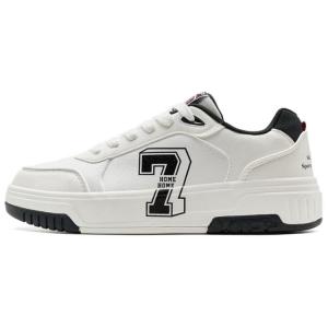 XTEP Теплые, нескользящие и износостойкие низкие кроссовки для скейтбординга, мужские, белые, черные