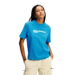 Футболка с коротким рукавом Karl Lagerfeld Reg Essential, синий