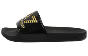 EA7 Шлепанцы унисекс черные Emporio Armani