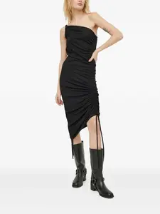 Платье миди на одно плечо Won Hundred, черный