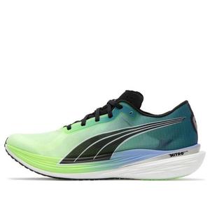 Кроссовки deviate nitro elite 2 'fizzy lime' Puma, синий
