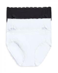 Бикини с кружевной отделкой Hi-Cut, комплект из 3 шт. b.tempt'd by Wacoal, мультиколор