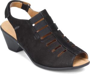 Женские босоножки на каблуке Comfortiva Faye, Black Otago Nubuck