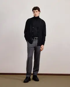 Кардиган с пуговицами для мужчин Dustin, черный
