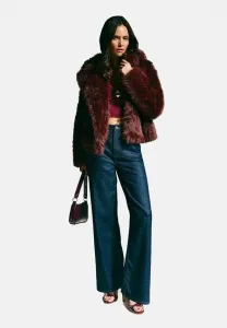 Зимняя куртка New Look, Burgundy