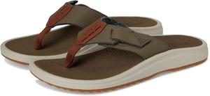 Мужские шлепанцы Clarks Breeze, зеленый