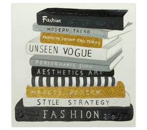 Акриловая картина ручной работы KUNSTLOFT En Vogue, черно-белый