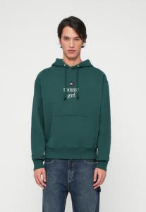 Толстовка Tommy Jeans STAR GRAPHIC HOODIE UNISEX, Ornamental Green/Dark Green