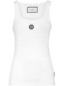 Philipp Plein майка с аппликацией логотипа