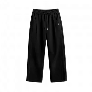 Jeep Повседневные брюки Unisex Black Moderate Straight Fit