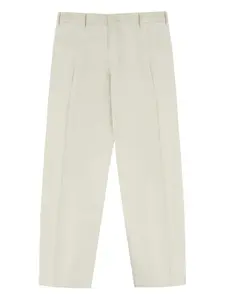 Льняные брюки Incotex, белый