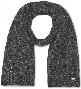 Женский комплект мини-шапки и шарфа Calvin Klein с пайетками, Black