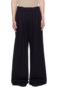 Складчатые спортивные штаны Dries Van Noten, темно-синий