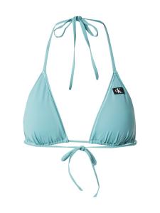 Треугольный бикини-топ Calvin Klein Swimwear, пастельный зеленый