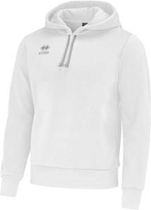 Худи унисекс ERREA, ткань JONAS, ветрозащитная, рукава и низ в рубчик, капюшон на шнуровке с сетчатой подкладкой, белый
