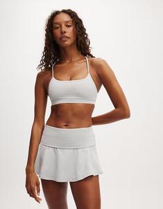 Топ Cotton:On 365 keyhole crop in light grey marle