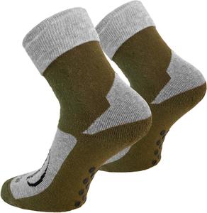 Носки normani Frotteesohle und ABS, хаки