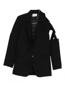 Блейзер с вырезами Coperni, черный