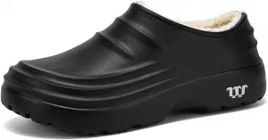 Ортопедические тапочки-сабо Baimiu для дома и улицы, с эффектом памяти, поддержкой свода стопы, нескользящие, водонепроницаемые, черные