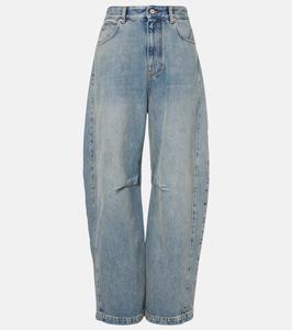 Джинсы с бочкообразными штанинами Anagram Loewe, Washed Denim
