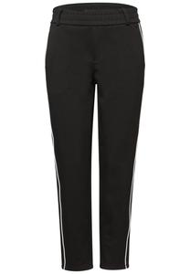 STREET ONE Широкие брюки в черном цвете