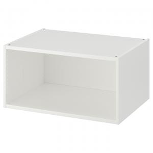 Система хранения, белая, 80x55x40 см IKEA Platsa