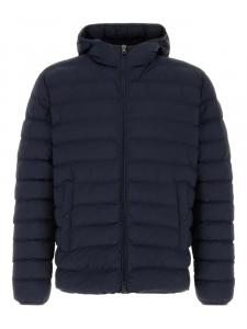 Стеганая куртка с капюшоном Herno, синий