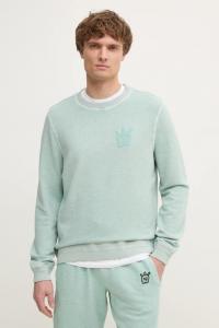 Хлопковая толстовка Zadig&Voltaire, бирюзовый