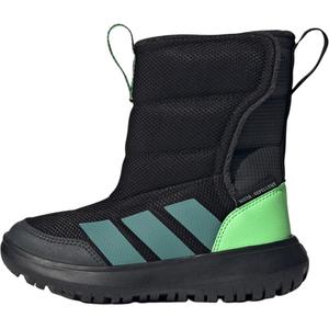 Adidas WINTERPLAY термо высокие детские зимние ботинки black для детей 3-7 лет