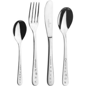 Детский столовый набор 6171 Kids Сделано в Германии Picard & Wielpütz Solingen, серебристый