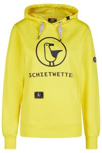 Толстовка SCHIETWETTER Hoodie Gerti, цвет yellow/navy