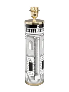 Основание для лампы с принтом Fornasetti, черный