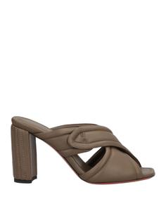 Сандалии Santoni, зеленый